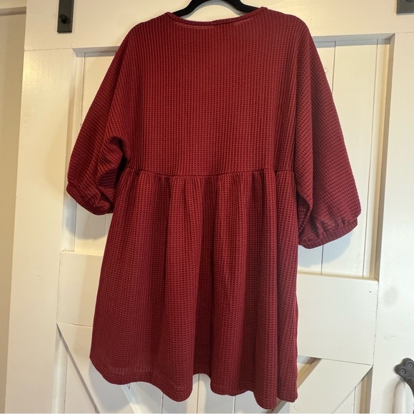 Umgee Junior’s Merlot Miller Dress New with tags! - Picture 4 of 4